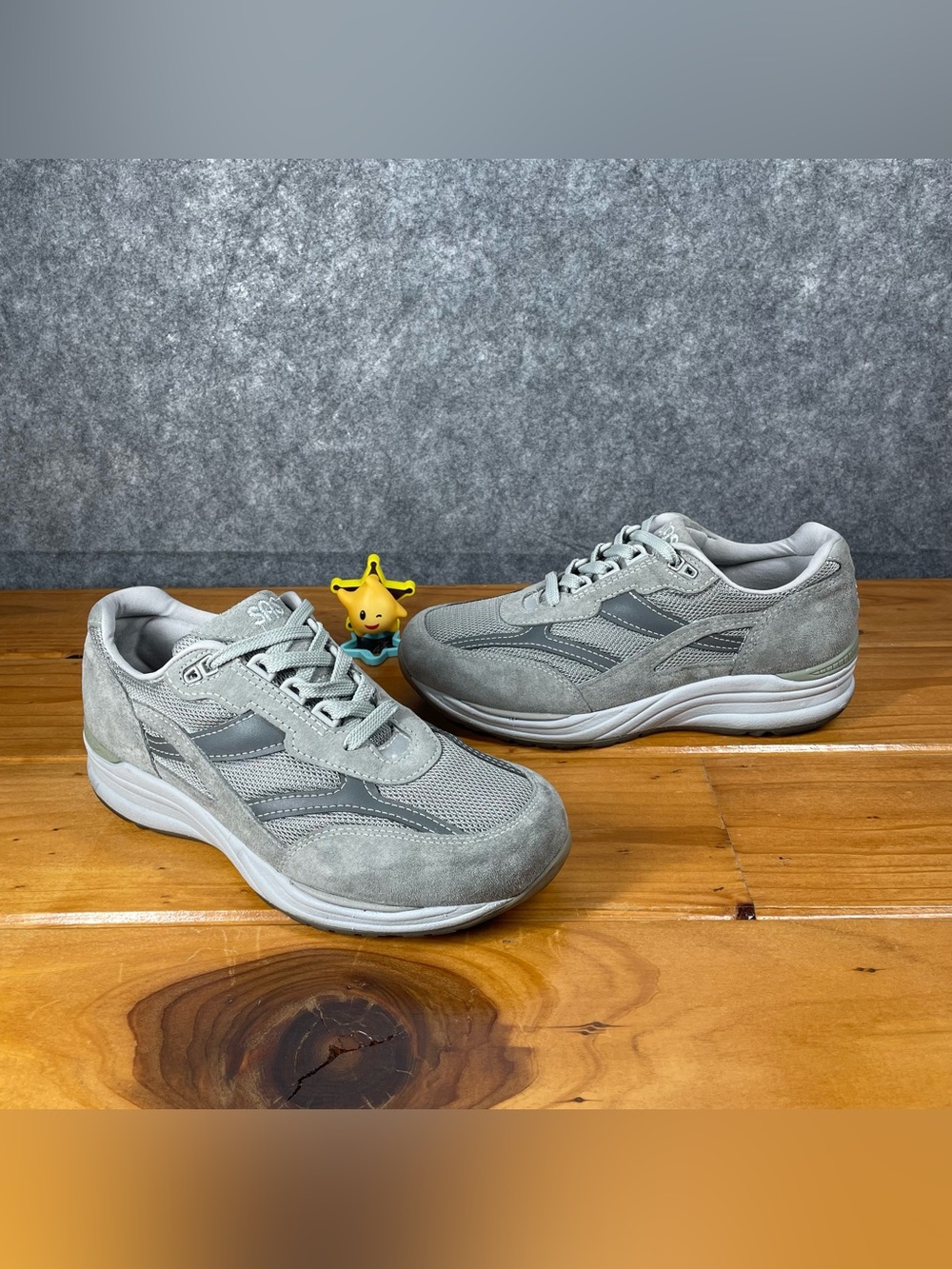 SAS Journey Mesh Mens Size 8 M Gray Tripad Comfort Walking Sneakers Made In USA